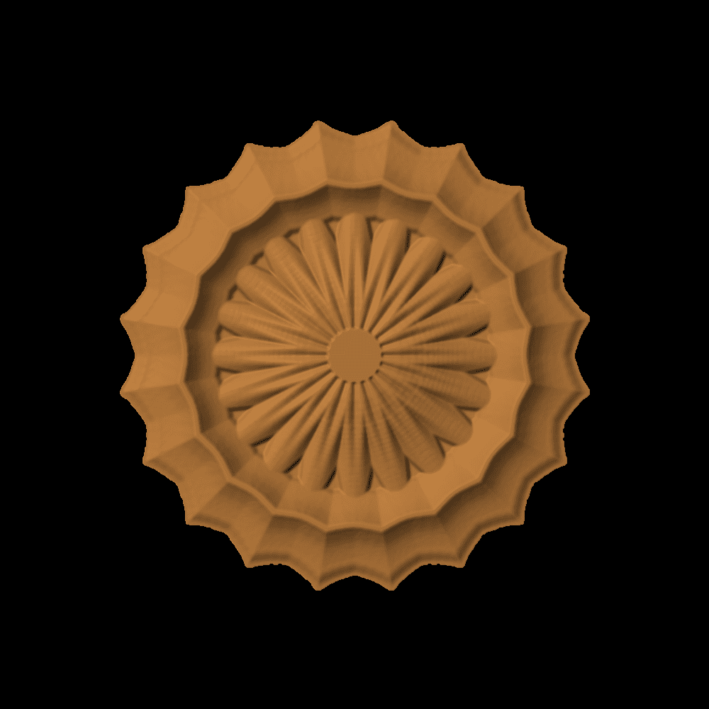 Daisy Rosette or Centerpiece 004 A